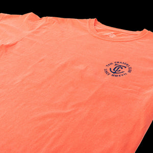 Tail-chasers-club-wahoo-fish-short-sleeve-t-shirt-melon-Orange-fishing-TCC-4